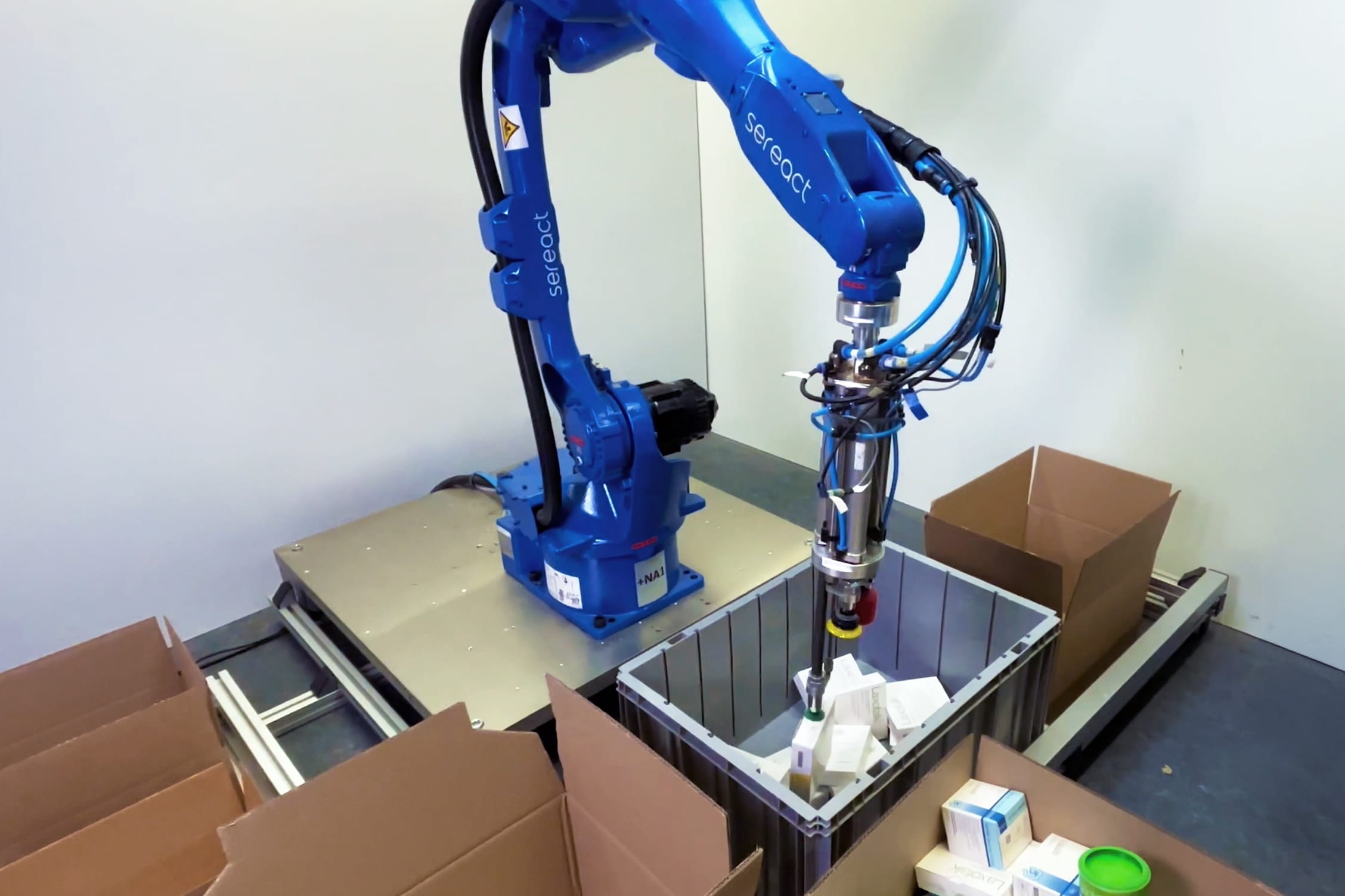 robotergestützte Kommissionierung