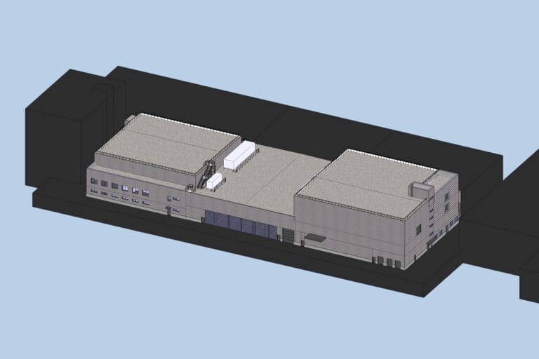 Visualisierung Unterhaltswerks der SBB in Olten